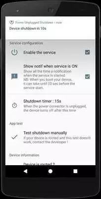 Play Power unplugged shutdown [ROOT]